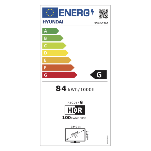 HYUNDAI%2055HYN2205-UD05F,%2055’’%20140cm,%204K%20Ultra%20HD,%20Dahili%20Wi-Fi,%20Dahili%20Uydu%20Alıcılı,%20Smart%20Led%20Televizyon