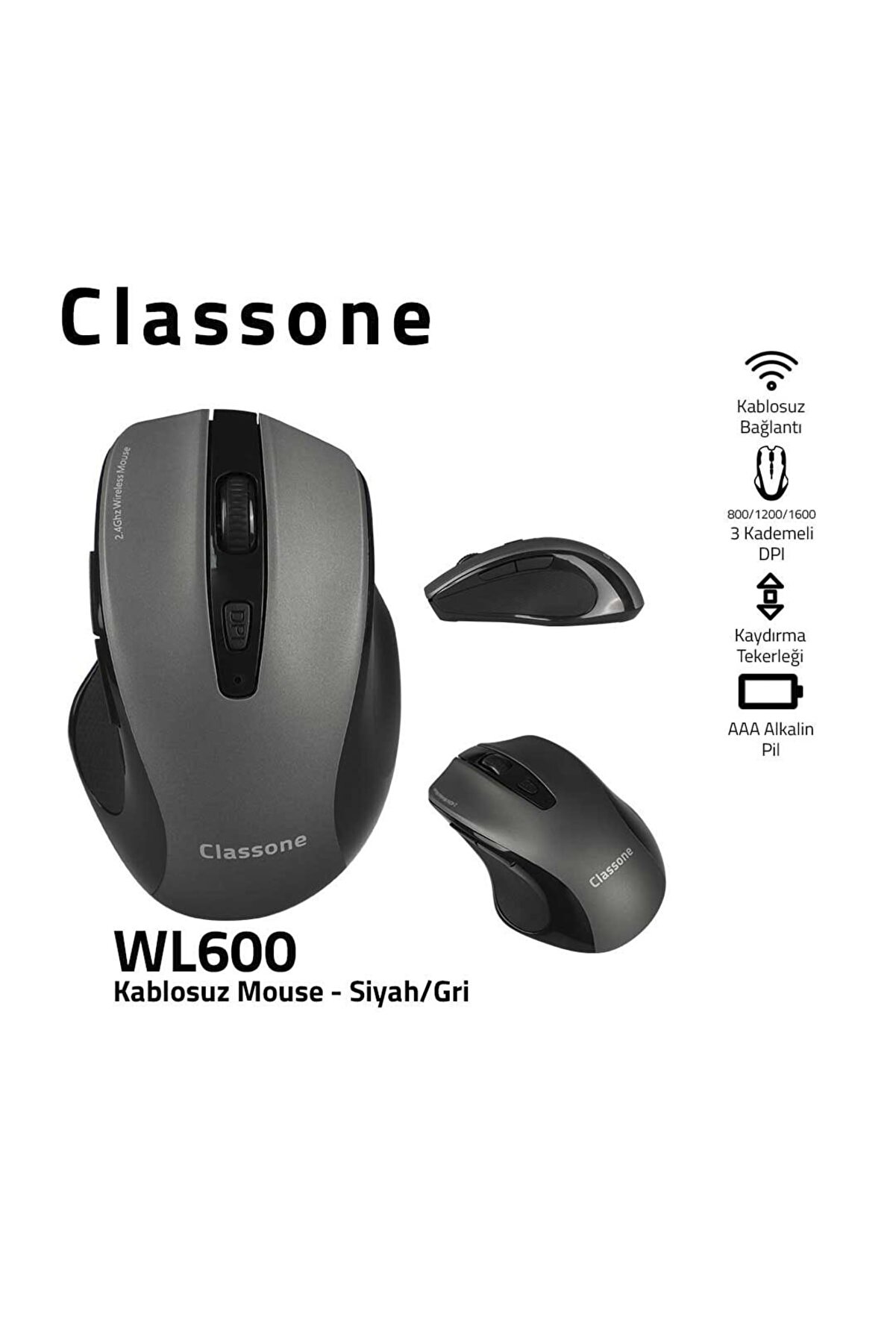 Classone%20TL6600-Wl600%20Wtxpro%20Su%20Geçirmez%20Kumaş%2015.6%20Inç%20Uyumlu%20Notebook%20,laptop%20El%20Çantası+WL600%20Kablosuz%20Mouse