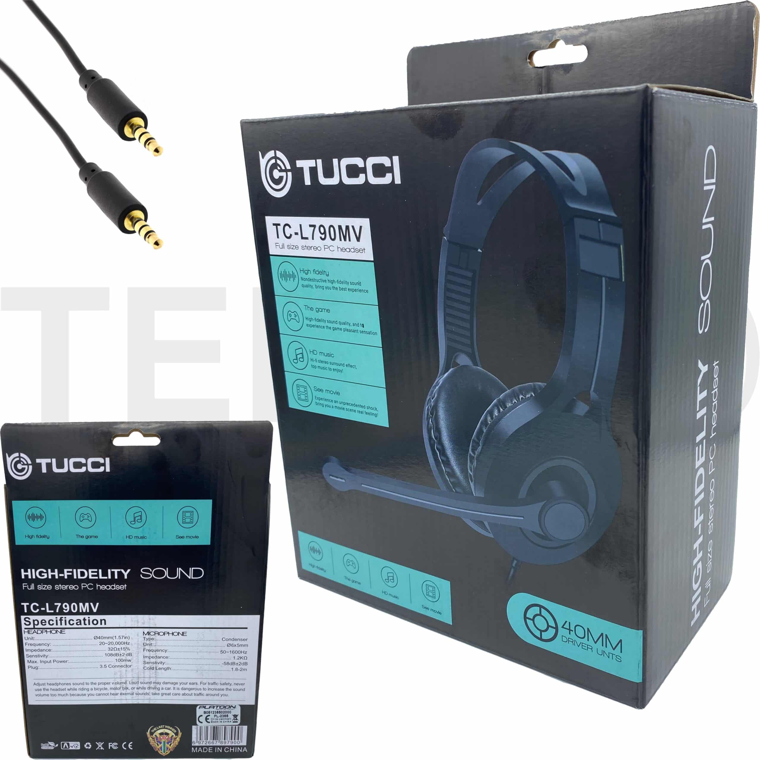 Tucci%20Tc-l790mv%20Gaming%20Mikrofonlu%20Kafa%20Bantlı%20Kulaklık%20PL-2365