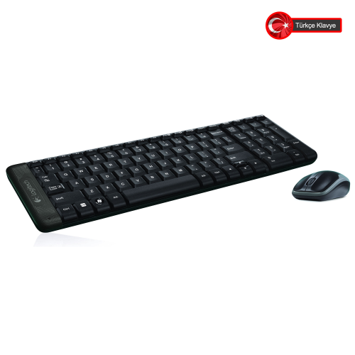 Logitech%20MK220%20(920-003163)%20Kablosuz%20Türkçe%20Q%20Klavye/Mouse%20Set