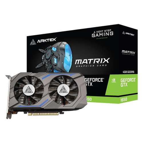 ARKTEK%20MATRIX,%20AKN1650D6S4GH1,%20GTX1650,%204Gb,%20GDDR6,%20128BIT,%201xDVI,%201xHDMI,%201xDP%20GAMING%20Ekran%20Kartı