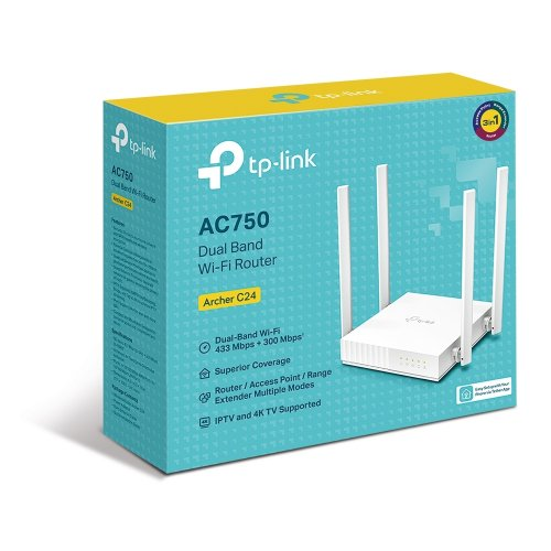 TP-LINK%20ARCHER%20C24,%20AC750,%204Port,%20300-433Mbps,%20Dual%20Band%20WiFi,%20Masaüstü,%20Megabit,%20Router,%20Access%20Point,%20Range%20Extender