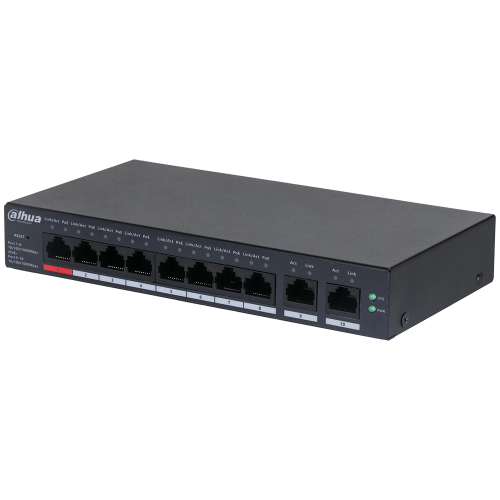 DAHUA%20CS4010-8GT-110,%208%20Port,%20Gigabit,%208%20Port%20PoE,%20110W,%20+2%20Port%20Uplink,%20Cloud%20Yönetilebilir,%20Switch