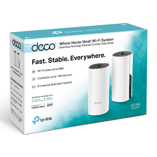 TP-LINK%20DECO-M4,%20AC1200,%20İkili%20Mesh,%20300-867Mbps,%20Dual%20Band,%202Port%20Gigabit%20Lan,%20260m2%20kapsama%20Alanı,%20Router,%20Geniş%20Alan%20İnternet%20Ağı%20Sağlayıcısı