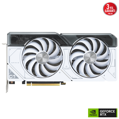 ASUS%20DUAL-RTX4070S-O12G-WHITE,%2012Gb,%20192Bit,%20GDDR6X,%201xHDMI,%203xDP%20GAMING%20Ekran%20Kartı