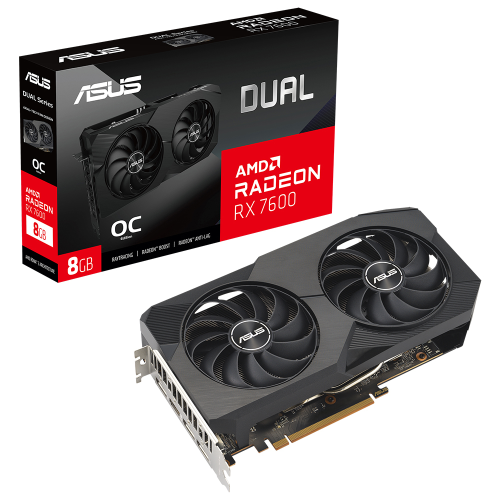 ASUS%20DUAL-RX7600-O8G,%208Gb,%20128Bit,%20GDDR6,%201xHDMI,%203xDP,%20GAMING%20Ekran%20Kartı