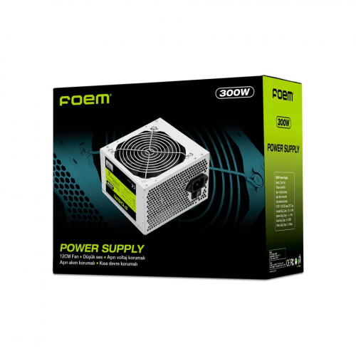 FOEM%20FPS-G30F12,%20300W,%2012cm%20Fan,%20Sata,%20ATX,%20Power%20Supply%20(PSU)