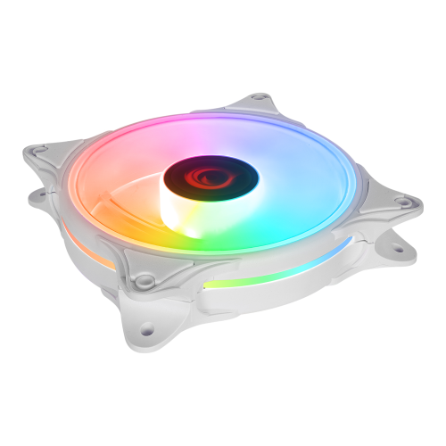 Rampage%20GLARE%20F50,%2038CFM,%201200RPM,%2012cm,%20Rainbow,%203P+4P%20Molex%20Soketli,%20Beyaz%20Kasa%20Fanı