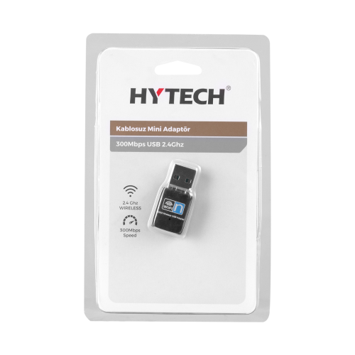 HYTECH%20HY-300N,%20300Mbp,%202.4Ghz,%20Dahili%20Anten,%20USB2.0,%20WIRELESS,%20Mini%20ETHERNET