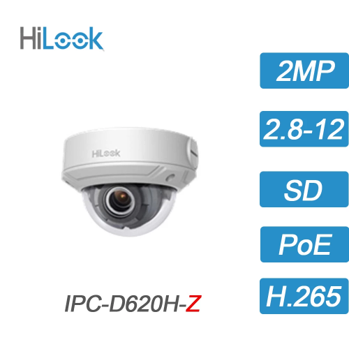 HILOOK%20IPC-D620H-Z,%202Mpix,%202,8-12mm%20Motorize%20Lens,%20H265+,30Mt%20Gece%20Görüşü,%20PoE,%20IP67,%20IK10,%20Dome,%20IP%20Kamera