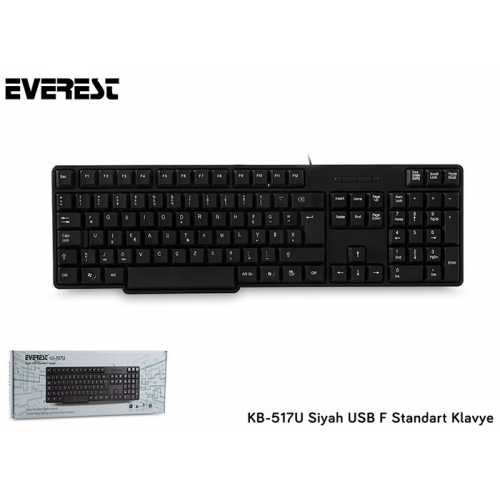 EVEREST%20KB-517U%20F%20Standart%20KLAVYE%20USB%20(S)