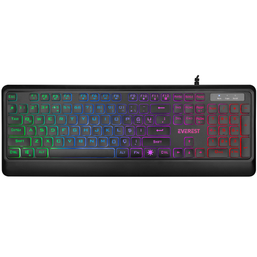 EVEREST%20KM-R59,%20FORZA,%20Rainbow%20Işıklı,%20Türkçe%20Q,%20USB%20Kablolu,%20Gaming,%20Klavye%20Mouse%20Set