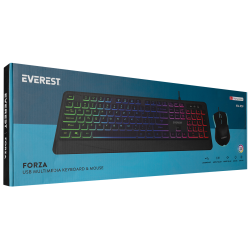 EVEREST%20KM-R59,%20FORZA,%20Rainbow%20Işıklı,%20Türkçe%20Q,%20USB%20Kablolu,%20Gaming,%20Klavye%20Mouse%20Set