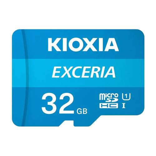 KIOXIA%2032GB%20Exceria,%20UHS-1,%20CL10,%20100Mb/s,%20MicroSD%20Kart%20Bellek%20(SD%20Adaptörlü)