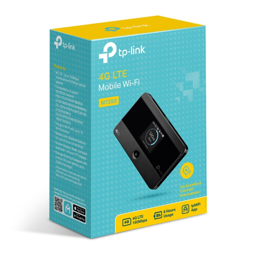 TP-LINK%20M7350%204G%20LTE%20Sim%20Yuvalı,%20SD%20Kart,%202000mAh,%20150Mbps%20Mobile%20Wifi%20Router%20(10%20Cihaz%20Desteği)