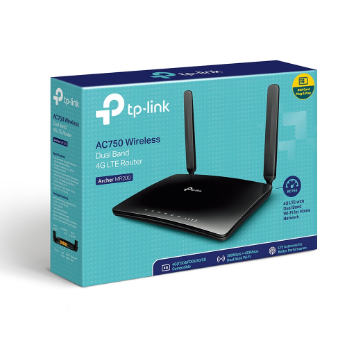 TP-LINK%20ARCHER%20MR200,%20AC750,%204Port,%20300-433Mbps,%20Dual%20Band%20WiFi,%20Masaüstü,%20LTE%20Micro%20Sim%20Kart%20Takılabilir%203G-4G%20Destekli%20Router