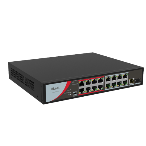 HILOOK%20NS-0318P-130(B),%2016%20Port,%20Megabit,%2016%20Port%20PoE,%20130W,%20+1%20Port%20GigaBit,%20+1%20Port%20GigaBit%20SFP,%20Long%20Range%20250Metre,%20Yönetilemez,%20Masaüstü%20Switch