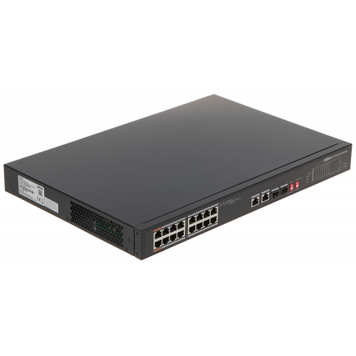 DAHUA%20PFS3218-16ET-135,%2016%20Port,%20Megabit,%2016%20Port%20PoE,%20135W,%20+2%20Port%20Gigabit%20SFP,%20+2%20Port%20GigaBit%20Uplink,%20Yönetilemez,%20Rack%20Mount%20Switch