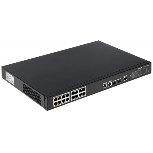 DAHUA%20PFS4218-16ET-240-V2,%2016%20Port,%20MegaBit,%2016%20Port%20PoE,%20240W,%20+2%20Port%20Combo%20SFP,%20+2%20Port%20GigaBit%20Uplink,%20Yönetilebilir,%20Rack%20Mount%20%20Switch