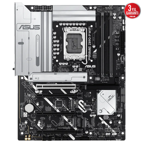 ASUS%20PRIME%20Z890-P%20WIFI,%207600MHz,%204xDDR5%204x%20M.2,%20HDMI,%20DP,%201xThunderbolt,%204xType-C,%20Wi-Fi%207,%20Bluetooth%205.4,%20Intel%20Core%20Ultra%20CPU(Seri%202),%20LGA1851%20Soket,%20Gaming%20Anakart