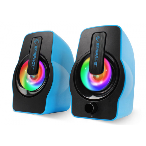 RAMPAGE%20RMS-G7%20FALSETTO,%206W,%201+1,%20Masaüstü,%20RGB%20Aydınlatma,%20USB,%20Mavi%20Kasa,%20Speaker