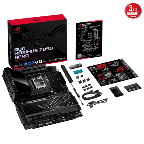 ASUS%20ROG%20MAXIMUS%20Z890%20HERO,%208800MHz,%204xDDR5,%20%206x%20M.2,%20HDMI,%202xThunderbolt,%204xType-C,%20Wi-Fi%207,%20Bluetooth%205.4,%20Intel%20Core%20Ultra%20CPU(Seri%202),%20LGA1851%20Soket,%20Gaming%20Anakart