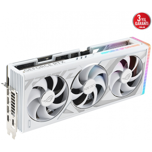 ASUS%20ROG-STRIX-RTX4090-O24G-WHITE,%2024Gb,%20384Bit,%20GDDR6X,%202xHDMI,%203xDP%20GAMING%20Ekran%20Kartı