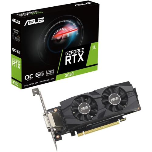 ASUS%20GEFORCE%20RTX3050-O6G-LP-BRK%20%206GB,%20GDDR6,%2096Bit,%201xHDMI,%201xDP,%201xDVI%20GAMING%20Ekran%20Kartı