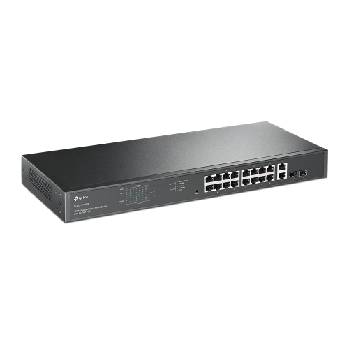 TP-LINK%20SG1218MPE%2018%20Port%20Gigabit,%2016%20Port%20POE,%20+%202Port%20Gigabit%20Combo%20SFP,%20250W,%20Rackmount%20Yönetilebilir%20Switch