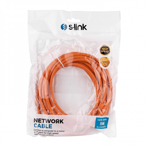 S-LINK%20SL-CAT605TR,%20CAT6,%20Patch,%205Mt,%20Kablo%20(Turuncu)