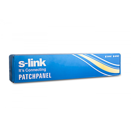 S-LINK%20SL-P648%20Cat6%20Patch%20Panel,%2048-Port,%20UTP,%201U