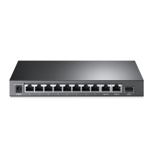 TP-LINK%20TL-SL1311MP,%2010%20Port,%20(8%20Port%20Megabit,%202%20Port%20Gigabit),%208%20Port%20PoE,%20124W,%20+1Port%20GigaBit%20SFP,%20Yönetilemez,%20Masaüstü%20Switch