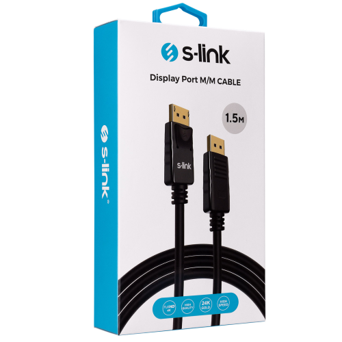 S-LINK%20SLX-460,%20Display%20Port%20(DP)%20Kablo,%20İki%20ucu%20Erkek,%201.5%20Metre