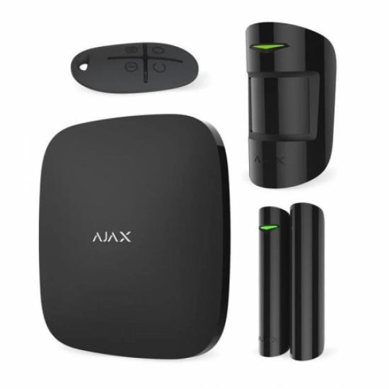 AJAX  HubKit/ StarterKit, Kablosuz, Alarm Kiti, SİYAH