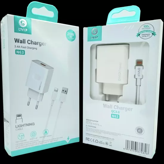 3.4A QC3.0 Usb İphone Şarj Aleti DVIP N63