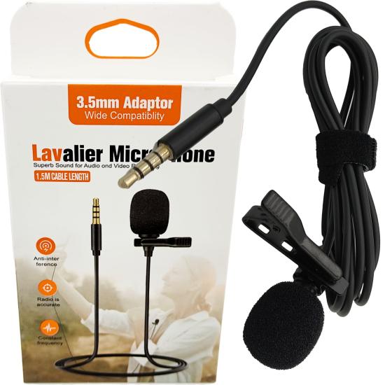 3.5MM Tiktok YouTube Mic Lavalier Mikrofon TM-006