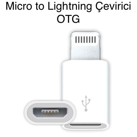 Micro to iphone Çevirici OTG Concord C-871