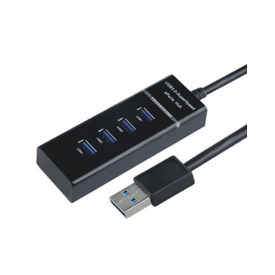 4 Portlu 3.0 USB Hub (30cm)  Platoon PL-5717