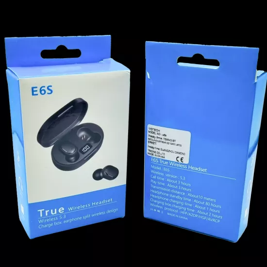 E6S Kablosuz Kulaklık Dokunmatik Bluetooth Kulaklık