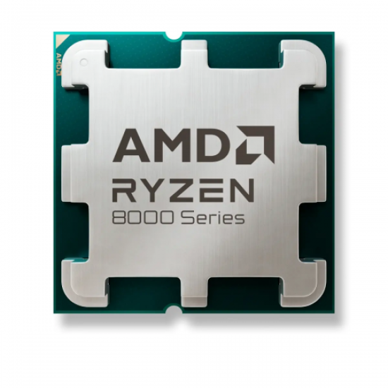 AMD RYZEN 7 8700F 8 Core, 4,10-5.00GHz, 16Mb Cache, 65W,  AM5 Soket, MPK (Kutusuz), (Grafik Kart YOK, Fan VAR)
