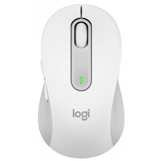 LOGITECH 910-006255, M650 Signature, Beyaz, Sağ El, USB Nano 2,4G Kablosuz, 4000dpi, Optik, 5 Tuşlu, 24ay Pil Ömrü, Sessiz Mouse