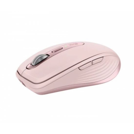 LOGITECH 910-006931, MX Anywhere 3S, Rose, Bluetooth, 8000dpi, Lazer, 6 Tuşlu, USB-C den şarj edilebilir, Mouse