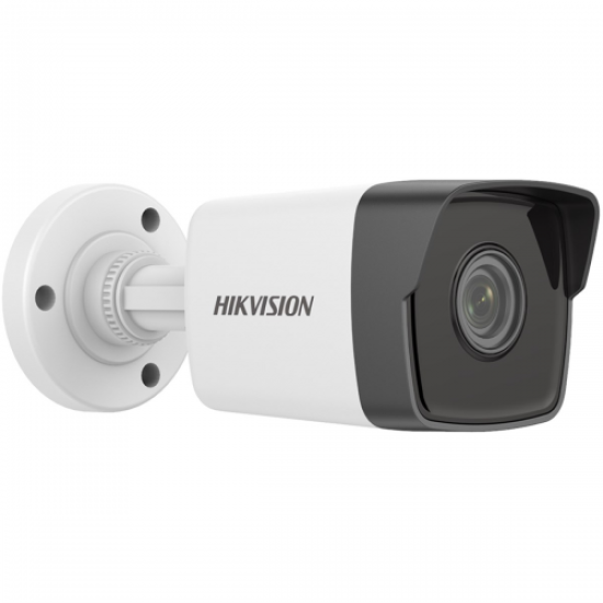 HIKVISION DS-2CD1023G0-IUF 2Mpix, 2,8mm Lens, H265+ ,30Mt Gece Görüşü, SD Kart,Dahili Mikrofon, PoE, Bullet IP Kamera