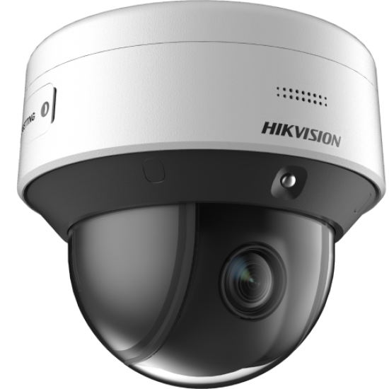 HIKVISION DS-2DE3C210IX-DE 2Mpix,2,8-28mm Lens, 10X Optik Zoom, 50Mt Gece Görüşü, SD Kart, PoE, Ses Giriş Çıkış, H265+, Mini Speed Dome PTZ IP Kamera