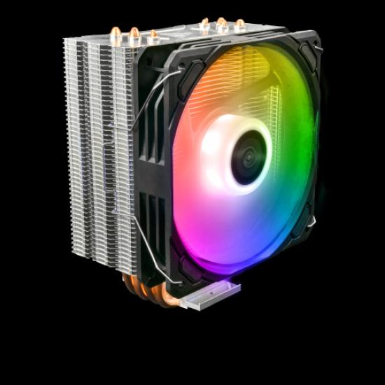 GAMDIAS BOREAS E1-410, ARGB, 120mm, CPU  Kule Tipi Hava Soğutma (AMD AM4-AM5 ve INTEL Tüm işlemciler ile uyumlu)
