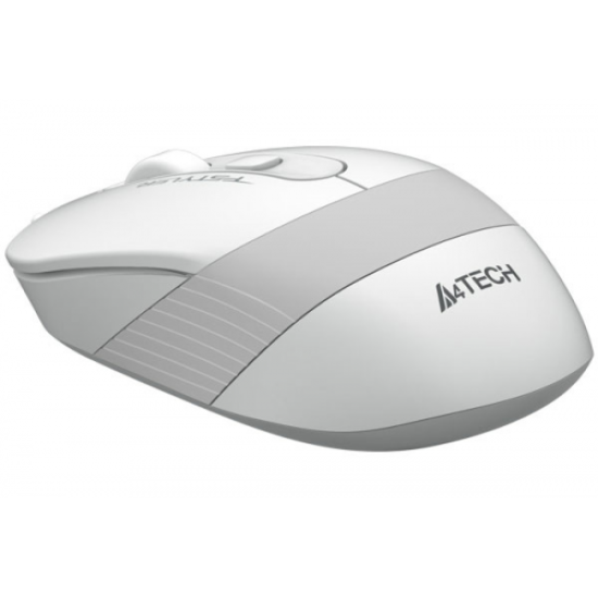 A4 TECH FG10 (White) FSTYLER 2,4Ghz Kablosuz Optik Mouse, 10-15Metre, 4 Buton, Nano Alıcı