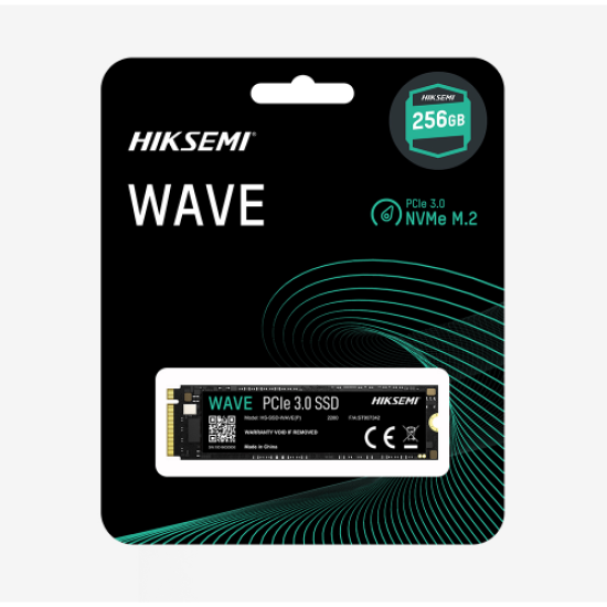 HIKSEMI HS-SSD-WAVE(P) 256G, 2280-1800Mb/s, Gen3, NVMe PCIe M.2 2280, 3D NAND, SSD (By Hikvision)