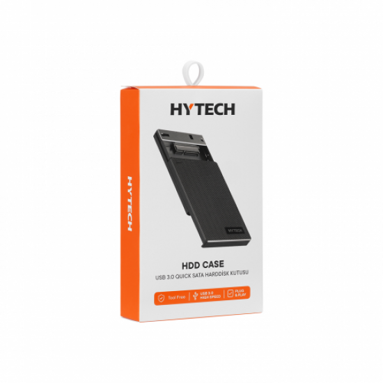 HYTECH HY-HDC27, USB 3.0, HDD Kutu, Siyah 2,5’’