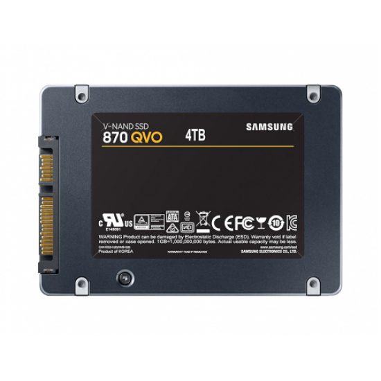 SAMSUNG MZ-77Q4T0BW 870 QVO 4TB 560/530, 2,5’’ SATA SSD