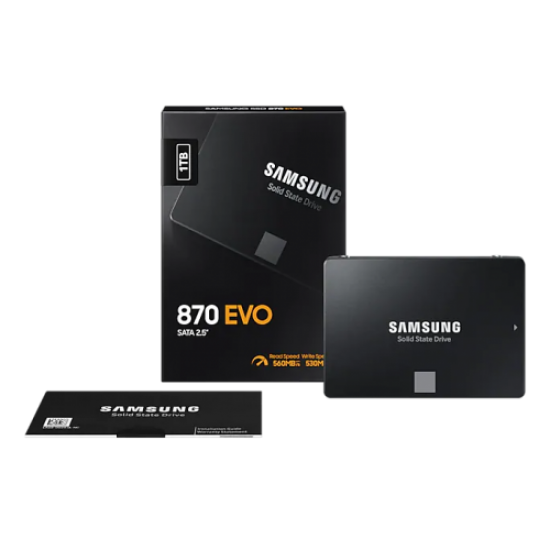 SAMSUNG MZ-77E1T0BW 870 EVO 1TB 560/530, 2,5’’ SATA SSD